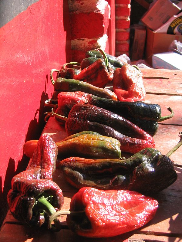 IMG_3666 Drying chilli peppers.