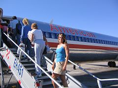 IMG_3811 Boarding the flight to our new home in San Francisco, California.
