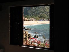 IMG_4141 After travelling down the coast by car then speed boat we arrive at our beautiful hotel in remote Yelapa.