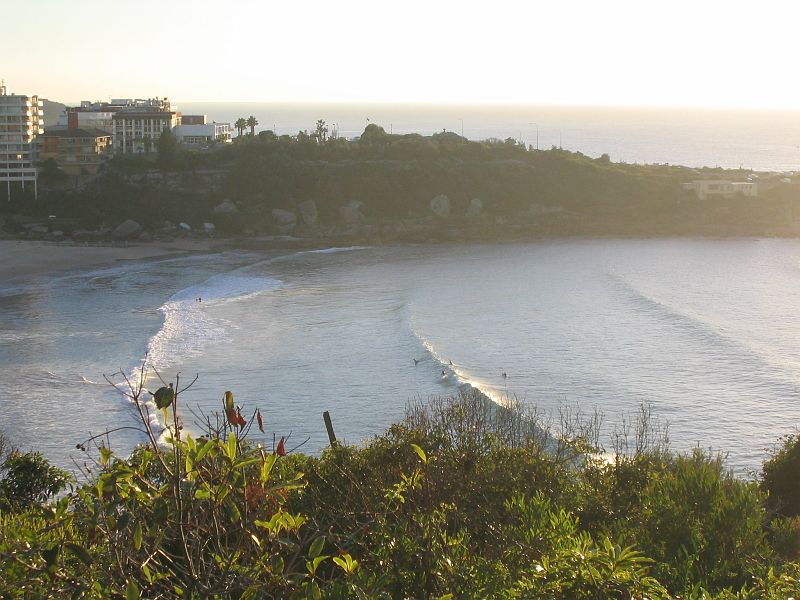 IMG_4142 Checking the surf from the top of the cliff just after sunrise...3 to 4 foot, looks good.