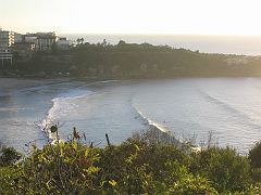 IMG_4142 Checking the surf from the top of the cliff just after sunrise...3 to 4 foot, looks good.