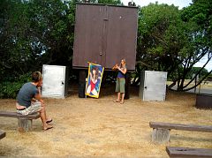lesson1 In the morning Amanda and one of the Roxy administrators give Beth a few pointers for the contest.