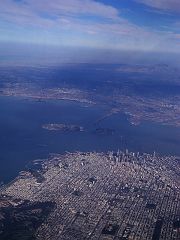 IMGP1939 San Francisco, Berkeley and the Bay Bridge.